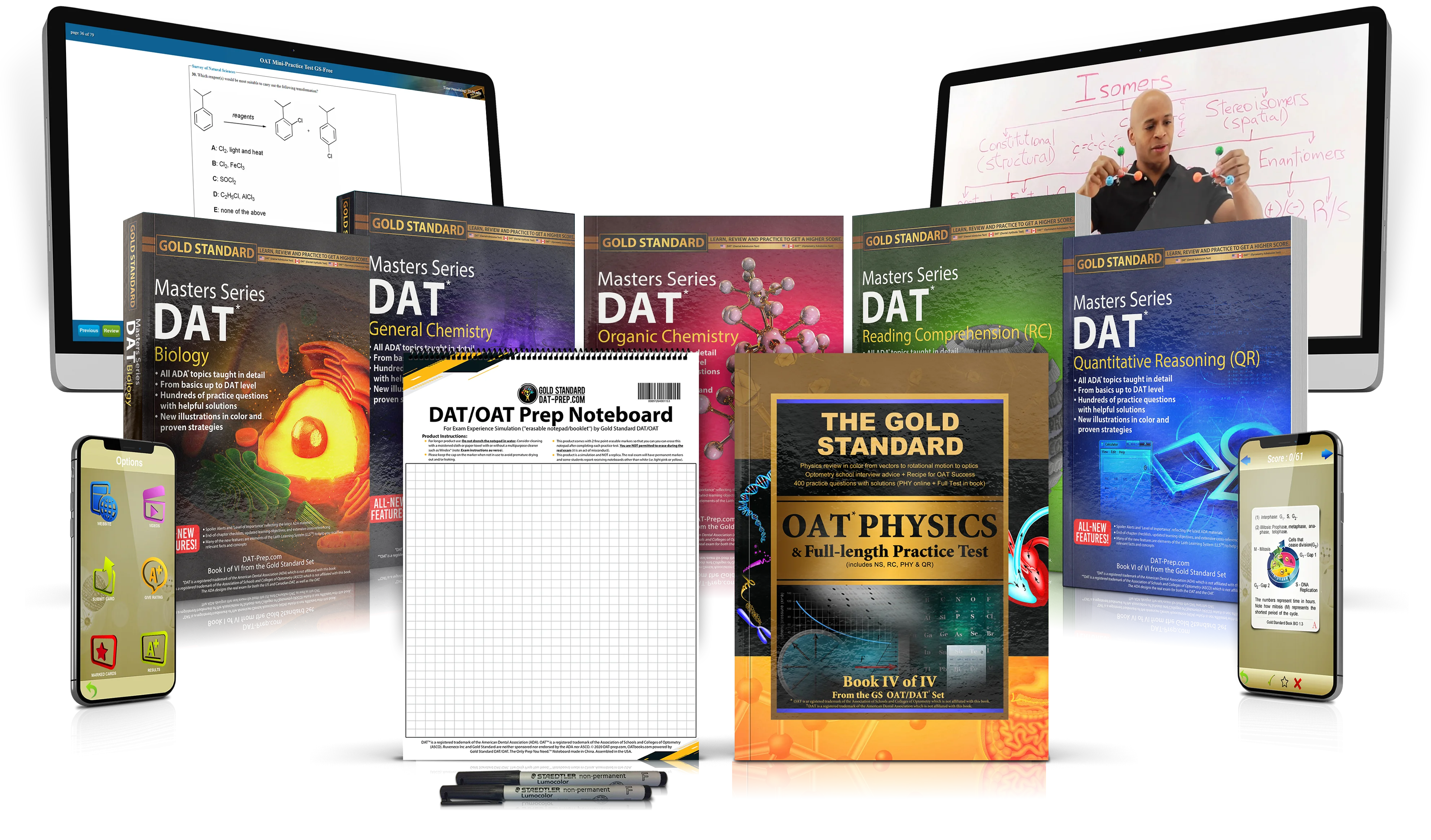 OAT Prep Books: Gold Standard OAT (Optometry Admission Test)