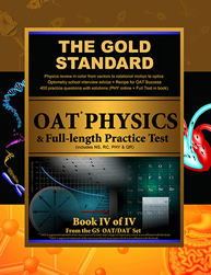 Gold Standard OAT Physics + Full-length Practice Test with Optometry School Interview Advice (Optometry Admission Test)